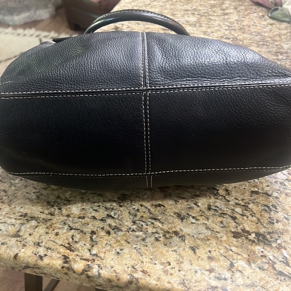 MICHAEL KORS | black leather large hand bag/purse/satchel - Picture 3 of 9